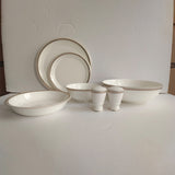 Wholesale Factory Fine Bone China Dinnerware Set Fine Porcelain Dishes Set New Design