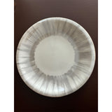 color and gold line bone china dinner ware set plate bowl customized with logo