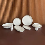 Wholesale Factory Fine Bone China Dinnerware Set Fine Porcelain Dishes Set New Design