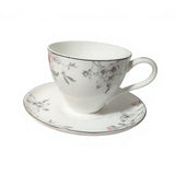 tea set elegant floral tableware overglazed color craft daily family life light luxry dining setting