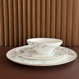 tea set elegant floral tableware overglazed color craft daily family life light luxry dining setting