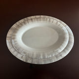 color and gold line bone china dinner ware set plate bowl customized with logo