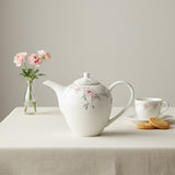 tea set elegant floral tableware overglazed color craft daily family life light luxry dining setting