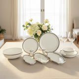 Wholesale Factory Fine Bone China Dinnerware Set Fine Porcelain Dishes Set New Design