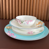 Hot Sale Customized Factory Fine Bone China Dinnerware Set Fine Porcelain Dishes Set New Design